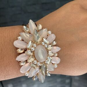 Rosy Floral Bracelet